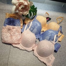 솔브 솔브 색감 예쁜 플라워 레이스 브라 팬티 세트(D컵) SBRD023D SPTD023H