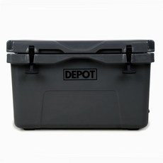 DEPOT 하드 쿨러, 45L, 다크 그레이