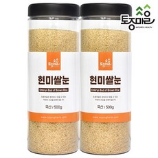 (주)토종마을 국산 현미쌀눈 500g, 2개