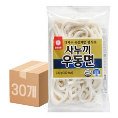 천일식품 사누끼 냉동 우동면 230g, 60개