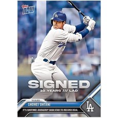 topps now 오타니 쇼헤이 #OS21 쇼타임 오타니 선수가 다저스로 이적 2023년