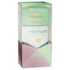 Mitchum 밋첨 포 우먼 클리니컬 데오드란트 파우더 프레쉬 젤, 1개, 57g