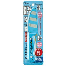Skater 스케이트 어린이 나이프 안전 날 길이 9cm 도라몬 비밀 도구 Sanrio HK2, 2개, 상품명참조, 2개