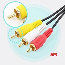 3rca케이블빨파녹