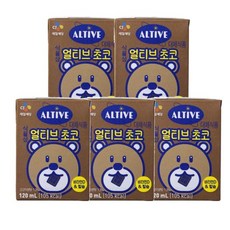 CJ 식물성 얼티브 초코 120ml 10개