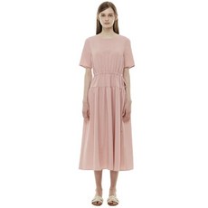 플라스틱아일랜드 허리스트링 셔링 원피스 PP2WO564117134