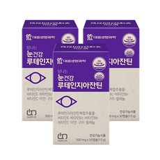 대웅생명과학 탐나는 눈건강 루테인 지아잔틴, 30캡슐x3개