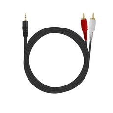 넥스트 이지넷유비쿼터스 3.5mm 스테레오 to 2RCA 케이블 2m NEXT-1585ST-2RC/영샵