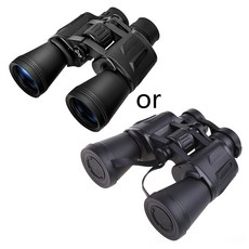 시력을 위한 저조도 야간 성인용 20x50 쌍안경 43mm 대형 접안렌즈 BAK7 프리즘 FMC 렌즈 여행용 새시계