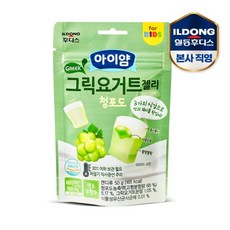 아이얌 그릭요거트젤리 청포도 50g 1개