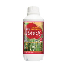 대유 고추낙과스톱 500ml 고추 무름병 낙과 낙화 현상 방지 약 경감 착과율 향상 영양제, 1개