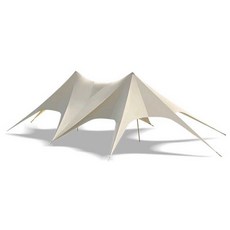그늘막타프 네이처하이크 렉타 캠핑 쉘터 대형 타프스크린, 미색 캐노피 6x6x3m (테이블/의자 제외)