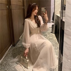셀프웨딩드레스 원피스 이브닝드레스 파티복 머메이드 스냅사진 본식 피로연 프랑스어 공주 드