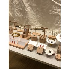 해외 원목 세트 주얼리 플레이트 접시 반지 이어링-130076, 10.사랑의 액자 속 빈 돈
