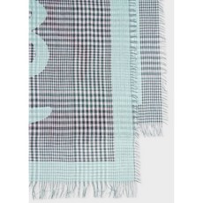 Paul Smith Check Signature Logo Scarf M1A-150T-K314-55-0 Mauve
