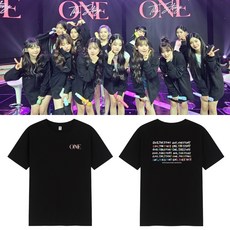 IZONE 아이즈원 ONE THE STORY 온라인콘서트 프린팅 반팔티셔츠