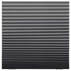 IKEA 이케아 SCHOTTIS 쇼티스 암막 주름식 블라인드 다크그레이 703.695.08