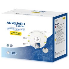 애니가드 VC202V 2급 방진마스크 30매입, 20개, WHITE (백색)