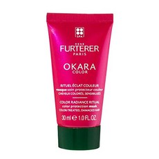 르네휘테르 염색모발용 오카라 컬러 프로텍션 마스크 Rene Furterer OKARA COLOR Color Protection Mask Safe for Color-Treated Hair, 옵션 2 Size = Travel Size - 1 Fl Oz