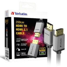 버바팀 HDMI 골드메탈 케이블 Ver2.1 2M 66319