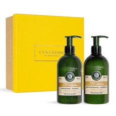 [기프트][두피모발강화] 록시땅 촉촉한 볼륨&스트렝스 헤어 케어 500ml 듀오, 1개
