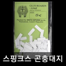 [충우곤충박물관] 스핑크스 곤충대지 1봉 (100개), 14x5, 1개