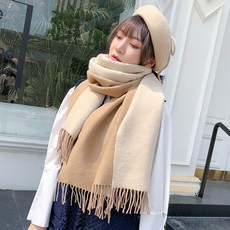 주닉스 실키 여성 머플러 200cm*70cm 목도리 겨울머플러 숄 겨울목도리 캐시미어머플러