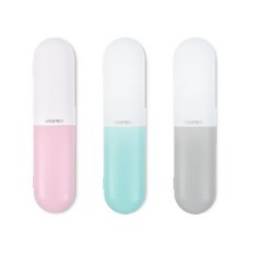 유토렉스 휴대용 칫솔살균기 충전식 UVC LED 무선칫솔살균기 스카이 핑크 UTC-3100S UTC-3100P