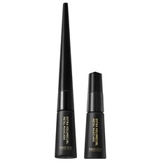 NEOGEN Extra 捲髮金屬睫毛膏, 33小時維持自信捲翹, 超級防水不暈染, 衛生可清潔刷頭, 睫毛膏 4ml+補充瓶 4ml, 1組