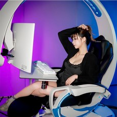 퍼시스모션데스크pc거치대