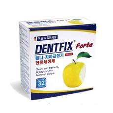 덴트픽스 덴트픽스x1통 독일수입 완제품 32정 틀니 틀니세정제, 1개