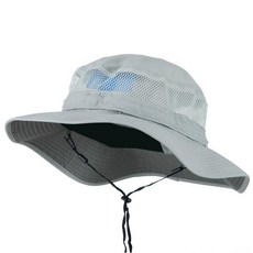  낚시 의류 모자 e4Hats.com 빅 사이즈 Taslon UV 버킷 모자 회색., 4.회색 - XX-Large-3X-Large 