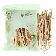 동의한재 중국산 수입 통 대 황기 1kg (500g x 2개), 1세트