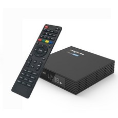 TV수신카드 Magicsee 디지털 위성 수신기 안드로이드 9.0 박스 DVB-S2X/S2 DVB T2 4k C500 Max Amlogic S905X3, 없음, 1.미국 플러그 - 2G 16G