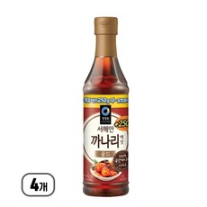 청정원 까나리 액젓 골드, 750g, 4개