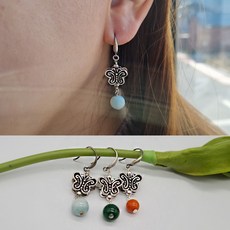 비취귀걸이원석