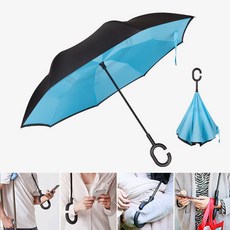 스탠딩 반전 마법우산 거꾸로 우산