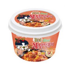 삼양 로제 불닭 떡볶이, 5개, 183.5g