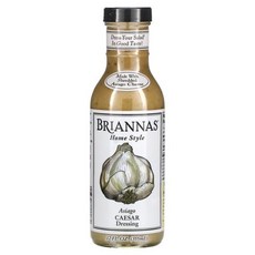 1+1 Briannas 홈 스타일 아시아고 시저 드레싱 355ml 12 fl oz, 2개