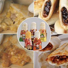 로뎀푸드 구운 떡 마리 간편 떡 구이 5종세트 식사대용 간식 안주 호떡, 로뎀푸드구운호떡마리5종1세트, 2개