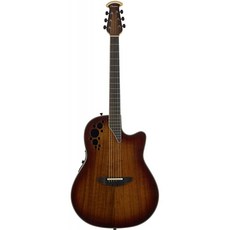 Ovation 6 String 어쿠스틱 일렉트릭 기타 오른쪽 코아 버스트 (C2078AXP2-KOAB), 단일옵션, 단일옵션