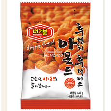 머거본 후렌치 후라이드 아몬드 40g, 9개