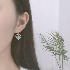 문스톤귀걸이