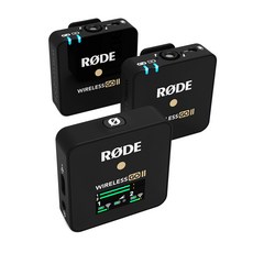 로데 로드 와이어리스 고2 무선 마이크 스마트폰 RODE WIRELESS GO 2 스마트폰 아이폰 카메라 촬영용 방송용 핀 마이크