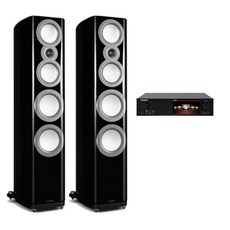 칵테일오디오 X35 + 미션 ZX-5 하이파이오디오, 화이트(피아노), X35(실버)