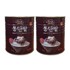 참존 통단팥 3kg 2개세트, 단품