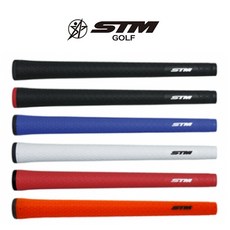 STM GOLF M-2 그립 (라운드5색) [정품], 블랙 M2, 1개