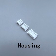 EH 2.5mm 피치 커넥터 교체 jst B B-EH 2P 3P 4P 5 P 6P 7P 8P 10P EH2.5 피치 스트레이트 핀 소켓 하우징 터미널 50 개, 100개, 21) Housing - Terminal 100pcs