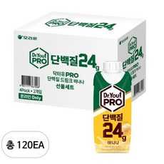 닥터유 프로 단백질 드링크 바나나, 250ml, 120개