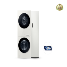 BESPOKE 그랑데 AI 원바디 Top-Fit (24 kg + 20 kg) + 에어드레서 일반용량 + 아로마시트, WF2420CBEH18T